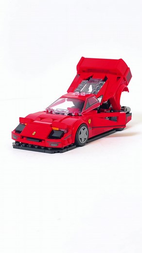 LEGO Ferrari F40 Speed Champions MODS! Tutorial in Bio