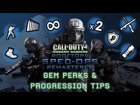 Rooftops Spec-Ops Remastered Gem Perks & Progression Tips
