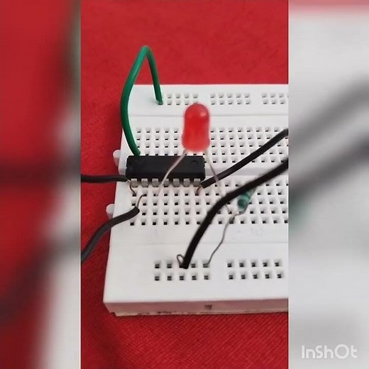 NOT GATE USING NAND GATE