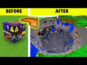 What Happens If You Use 100 Custom TNTs in Minecraft?