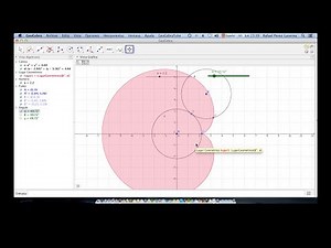 Generando curvas con GeoGebra. Cardioide.