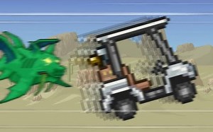 [terraria]高尔夫车就像...