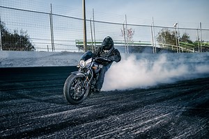 Victory Octane Does the World's Longest Motorcycle Burnout
