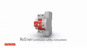 2.4K views · 60 reactions | The new ReStart Range from GEWISS protects people against any electrical system faults and resets the current after a blackout due to unforeseeable events (e.g. lightning or a temporary network disturbance) that lead the RCCB to switch off. | Gewiss | Facebook