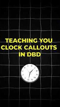 FULL VIDEO ON YT! ⚠️ how to use clock callouts in DBD! 🕒 #dbd #deadbydaylight #dbdcreator #dbdtips