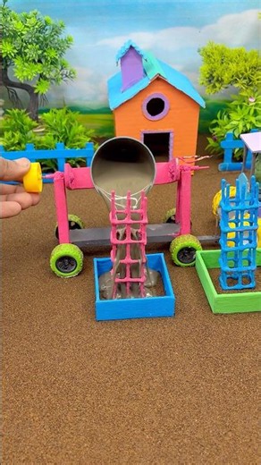 😱Building a Tiny Concrete Tower