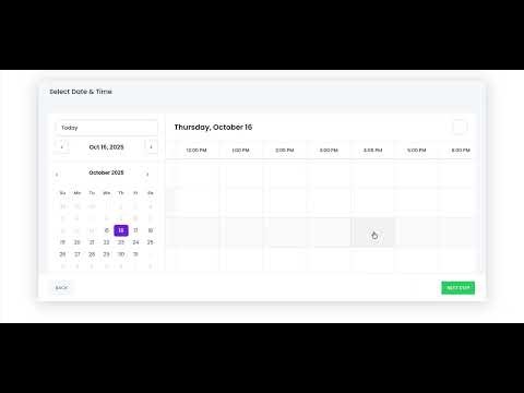 Timeline Grid for Booknetic [add-on]