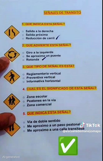 Señales de Tránsito: Conoce su Significado y Tipos