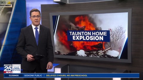 Body camera video released of immediate response to Taunton home explosion