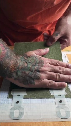 “The Pear of Anguish” on A3 Ritualis press printing press