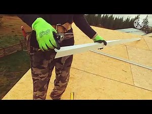 Roofing, how to do drip edge.