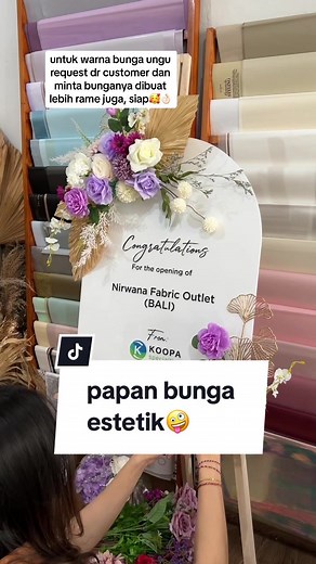 Tips dan Cara Membuat Papan Bunga Akrilik Estetik