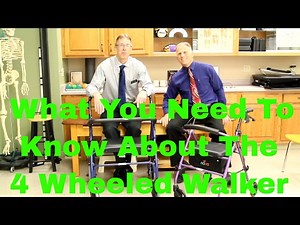 Four Wheeled Walker? What You Need To Know. Instructions.