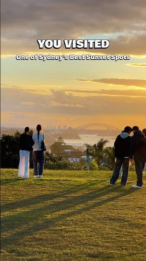 Sydney’s Most Beautiful Sunset Spot - have you visited? #sydneylife #sydneyaustralia #sunsetview