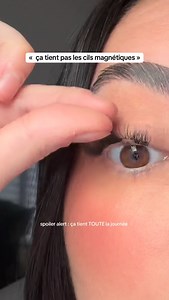 Évidemment, les cils magnétiques tiennent toute la journée et sont conçus pour ça ! Composés à 100% de soie synthétique et micro aimants, ils sont résistants au vent à la pluie et ne se retirent pas seuls🤍 4 modèles disponibles sur Baddiesglow.com #makeup #lashes #cilsmagnetiques #beauty #maquillage | Baddies Glow