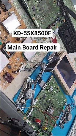 Sony 55X8500 Dead TV Repair: Finding the 3.3V Standby Short! ✅ #sonyelectronics #repair