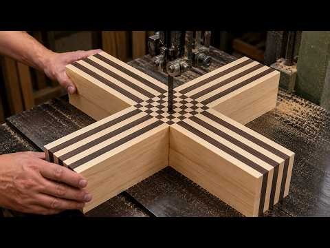 #12 Don't Throw Reusing Old Wood - Professional Tip To Create Dollar Masterpiece From Wood Waste.