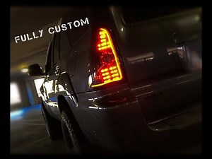 How to Build Custom Sequential LED Tail Lights! (DIY)