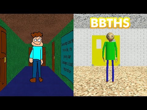 Baldi's Garfelf's Guide & Baldi's Basics The Hyper Schoolhouse | Baldi's Basics [Mod]