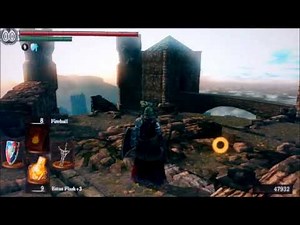 Dark Souls - Iron Golem Boss & first bonfire in Anor Londo