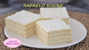 42K views · 1.5K reactions | Fini Rafaelo kolač, bez pečenja  Pisani recept nalazi se ovdje: https://www.kolaci.biz/rafaelo-kolac.html | Natašine slastice - Kolaci.biz | Facebook