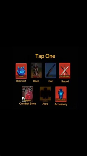 Blox Fruits loadout randomizer #roblox #helpmemakethismakesense #bloxfruits #tiktok