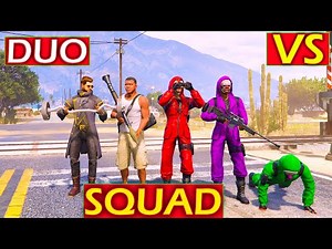 Franklin and Alok Duo VS Squad Best Funny Gameplay😂