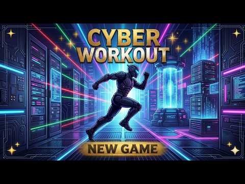 Level Up Your Cardio: 9-Min Immersive Cyberpunk Grid Challenge