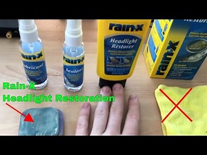 ✅ How To Use Rain X Headlight Restoration Kit Review