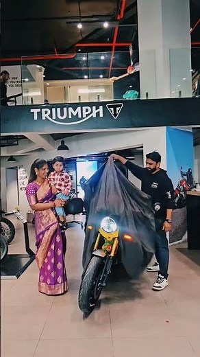 New bike. New chapter. Pure adrenaline. 🔥My Triumph Speed 400 dreams officially unlocked.