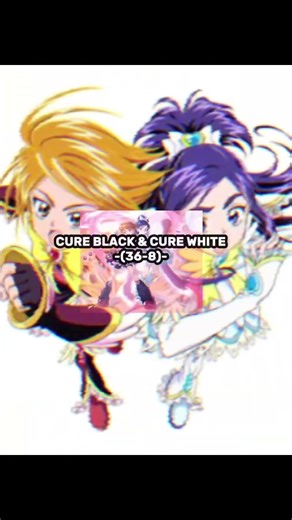 Cure Black & Cure White VS Jin Kazama & Kazuya Mishima