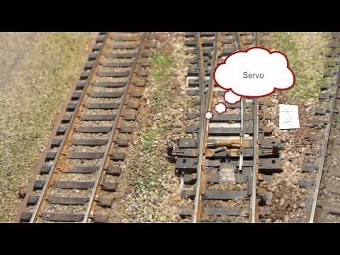 Aiguillages LS150 LENZ avec PECO & Servomoteurs