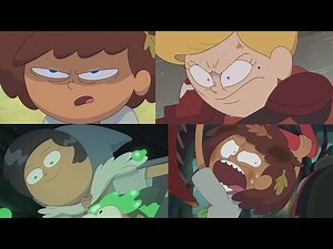Amphibia - Marcy, Anne and Sasha - Glowing eyes