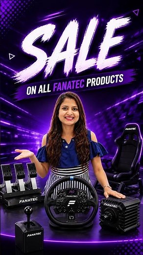 🔥 Upgrade Your Sim Racing Setup | Fanatec Sale Live Now!