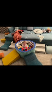 We splurged on a ball pit and it is definitely a hit! If you have an infant or toddler that you need to buy Christmas for, I 10 out of 10 recommend. The cover is washable and the balls are non-crushable. #walmartfinds #ChristmasForKids #motherhood | Bayou Brandi