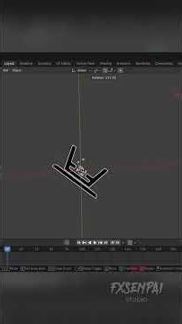 How to make 3d logo in Blender #blender #animation