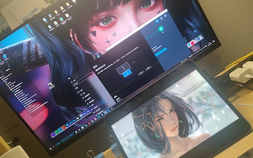 iPad 安卓平板 拓展屏幕 Windows10副屏 Xdisplay spacedesk moonlight splashtop duet