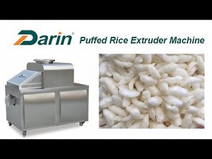 Murmuray rice Extruder Machine/Puffed rice making machine|DARIN LILY
