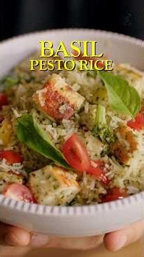 THE SECRET to Making PERFECT PESTO! Paneer Pesto Rice | Chef Sanjyot Keer
