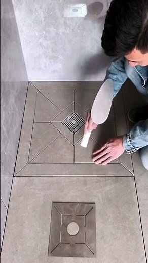 Floor drain tile installation process -Good practical tools to share