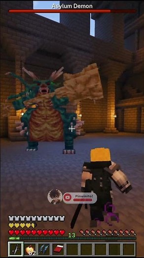 This Dark Souls Boss DESTROYED Me in Minecraft…