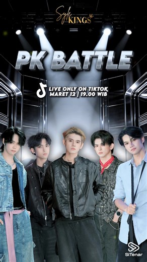 The next event PK Battle with Syle Kings!🔥don’t forget to join live on 19:00 WIB 🤙 #sylekings #syle #syleofficial