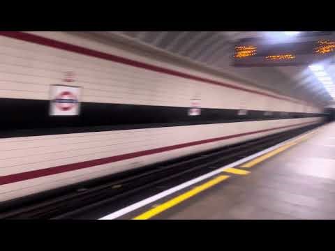 2 Central Line Trains at Wanstead 14/3/26