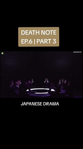 DEATH NOTE EP.6 | PART 3 #deathnote #fyp #fypシ #drama #episode #japanese