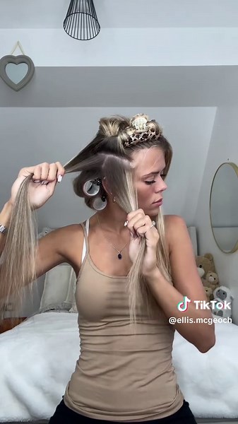 Guía de Tutorial de Rollers para Peinados con Volumen