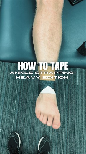 Ever wondered how to strap an ankle that needed a lot of support? How to strap an ankle Heavy Edition. Here we are using: - 50mm Microfoam - 38mm Rigid Tape - 75mm Hand Tearable EAB Check out @sporttape for all your taping needs JOSHJULY10 #theclubphysio #physio #injuryprevention #nrl #strapping #strappingtape #sportstaping #rugby #rugbyleague #afl #sportstherapy #sportstrainer #physicaltherapy #physiotherapy #ankleinjury #anklesprain # | The Club Physio
