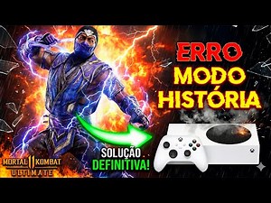 Mortal Kombat 11 MODO HISTÓRIA NÃO FUNCIONA - Veja como resolver em menos de 2 minutos