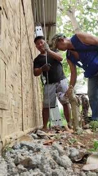 technique of Ground rod installation #groundrod #electrician #earthingsystem