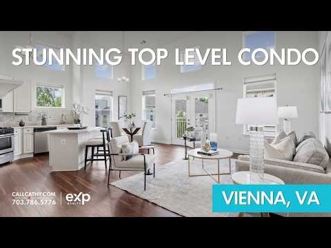Stunning Top Level Condo in Vienna, VA | 2 Bedrooms | Corner Unit