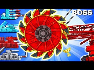 THE TERRIBLE POWER OF BAGGER 288 FIRE - CAN ANYONE STOP IT? - Cartoons about tank